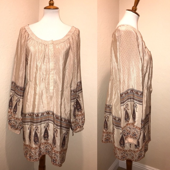 ‘What goes around comes around’ silk dress/blouse - Picture 2 of 4